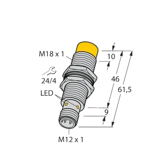 Induktiver Sensor – mit erhöhtem Schaltabstand