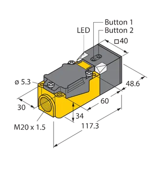 Ultraschallsensor – Reflexionstaster