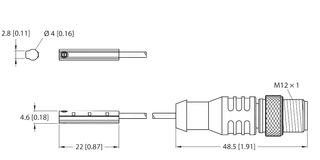 Magnetfeldsensor – für Pneumatikzylinder