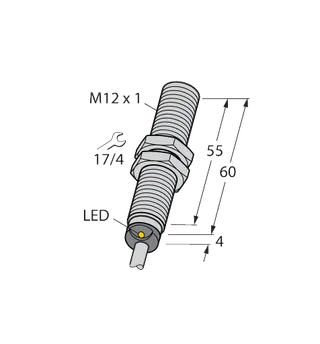 Magnetfeldsensor – Magnetinduktiver Näherungssensor