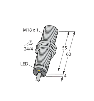 Induktiver Sensor – mit erhöhtem Schaltabstand