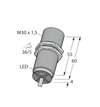 Induktiver Sensor – mit erhöhtem Schaltabstand