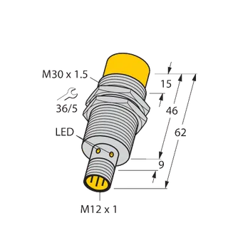 Induktiver Sensor – mit erhöhtem Schaltabstand