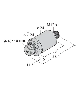 Drucktransmitter – Ratiometrischer Ausgang (3-Leiter)