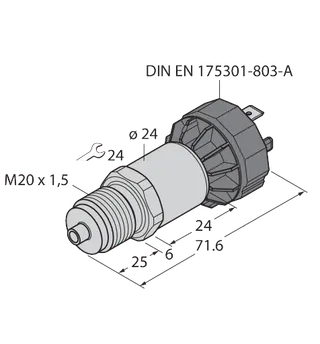 Drucktransmitter – mit Stromausgang (2-Leiter)