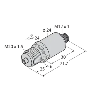 Drucktransmitter – mit Spannungsausgang (3-Leiter)