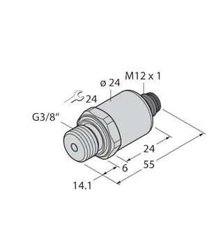 Drucktransmitter – mit Stromausgang (2-Leiter)