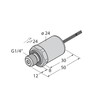 Drucktransmitter – mit Stromausgang (2-Leiter)